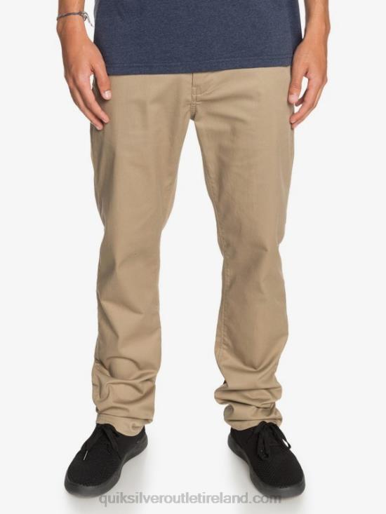 Men Quiksilver Everyday Union Chino Pocket Pants N02TD1159 elmwood