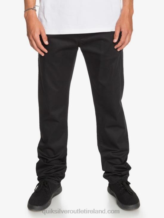 Men Quiksilver Everyday Union Chino Pocket Pants N02TD1160 black