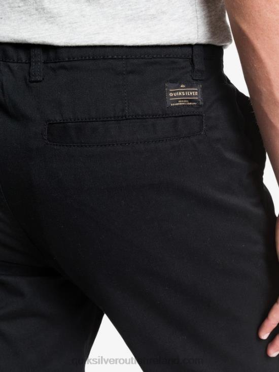 Men Quiksilver Everyday Union Chino Pocket Pants N02TD1160 black