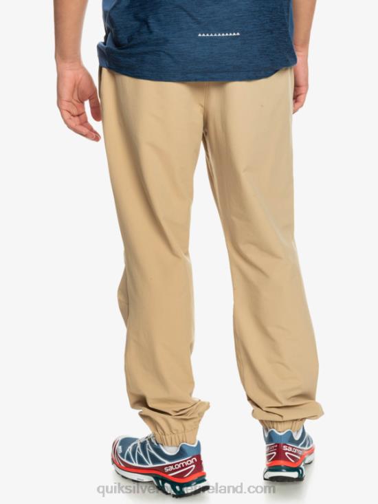 Men Quiksilver Sea Bed Cargo Pants N02TD1846 tannin