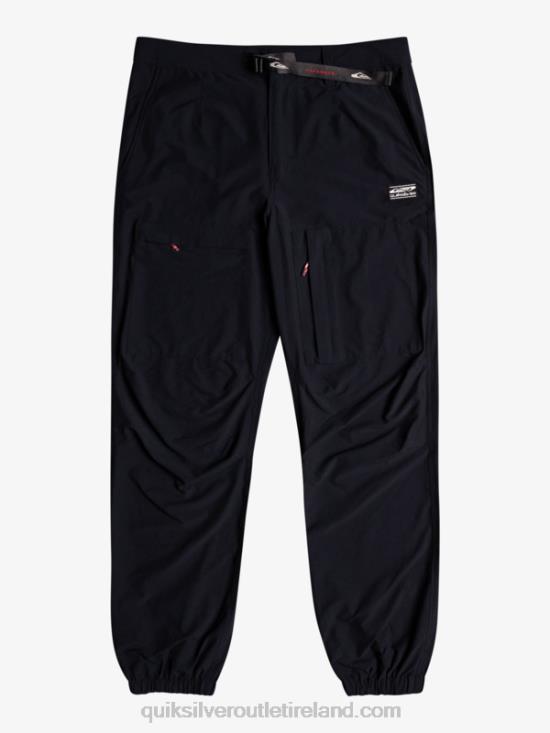 Men Quiksilver Sea Bed Cargo Pants N02TD1847 black