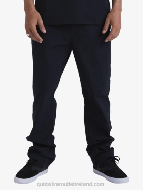 Men Quiksilver Waterman After Surf Pants N02TD791 black