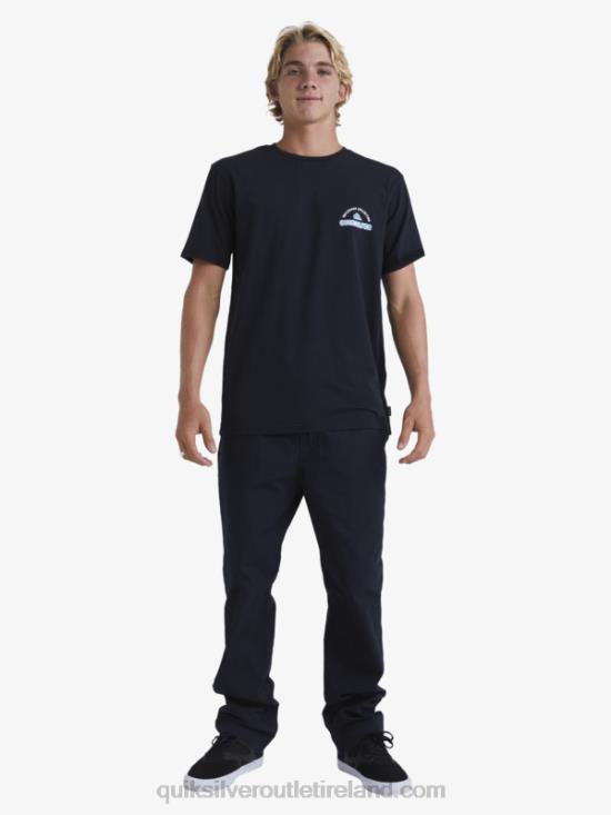 Men Quiksilver Waterman After Surf Pants N02TD791 black