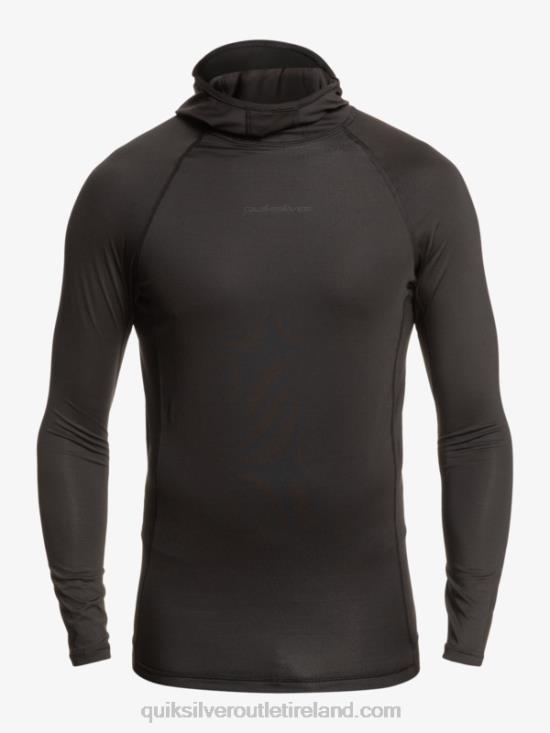 Men Quiksilver Storm Tripper Long Sleeve Rashguard N02TD1836 black