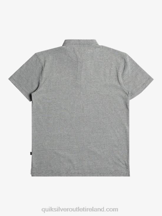 Men Quiksilver Sunset Cruise Short Sleeve Polo Shirt N02TD476 black