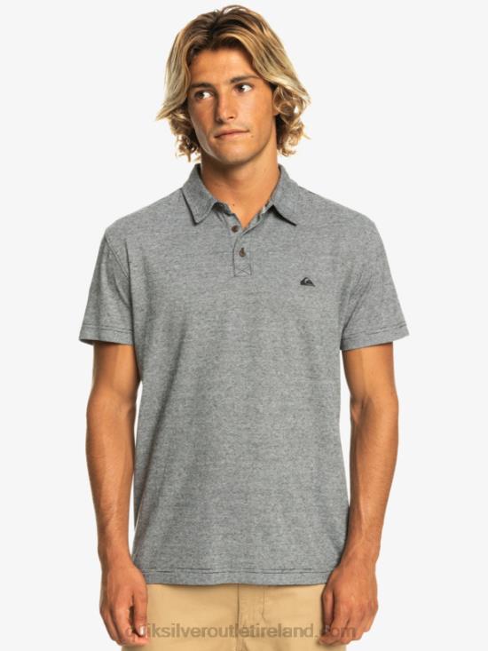 Men Quiksilver Sunset Cruise Short Sleeve Polo Shirt N02TD476 black