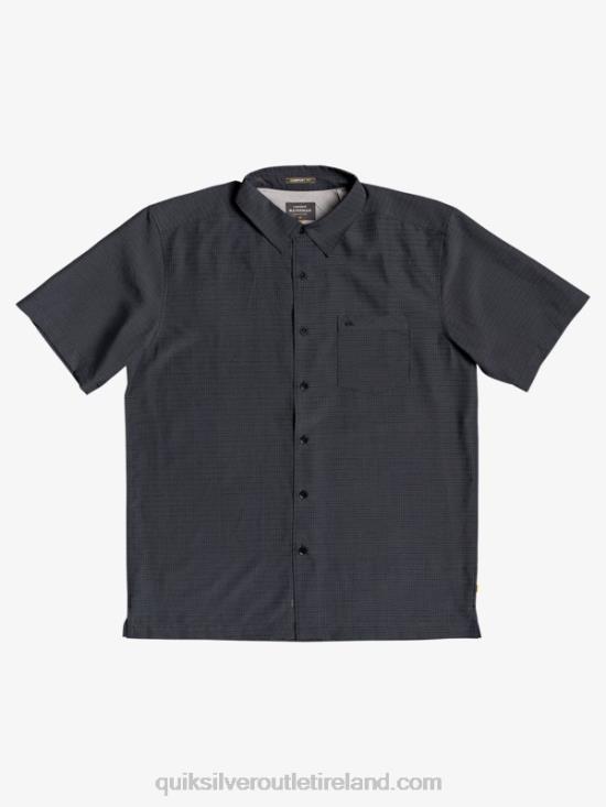 Men Quiksilver Waterman Centinela Premium Anti-Wrinkle Shirt N02TD1303 black centinella