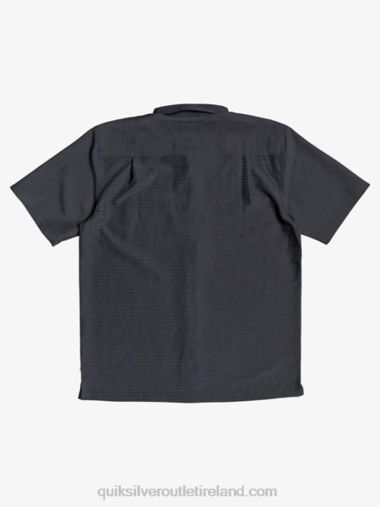 Men Quiksilver Waterman Centinela Premium Anti-Wrinkle Shirt N02TD1303 black centinella
