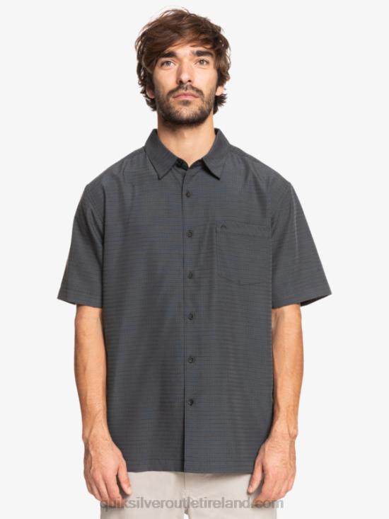 Men Quiksilver Waterman Centinela Premium Anti-Wrinkle Shirt N02TD1303 black centinella