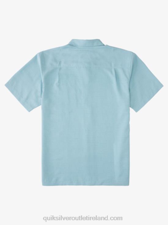 Men Quiksilver Waterman Centinela Premium Anti-Wrinkle Shirt N02TD1309 aquatic centinella