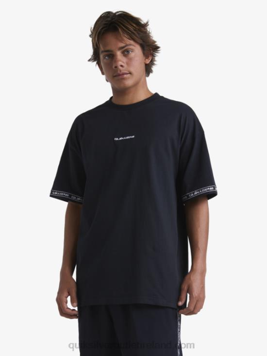 Men Quiksilver x Stab 90s T-Shirt N02TD1865 black