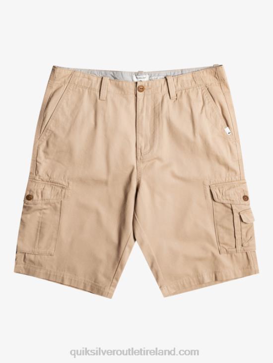 Men Quiksilver Crucial Battle Cargo Shorts N02TD958 plage