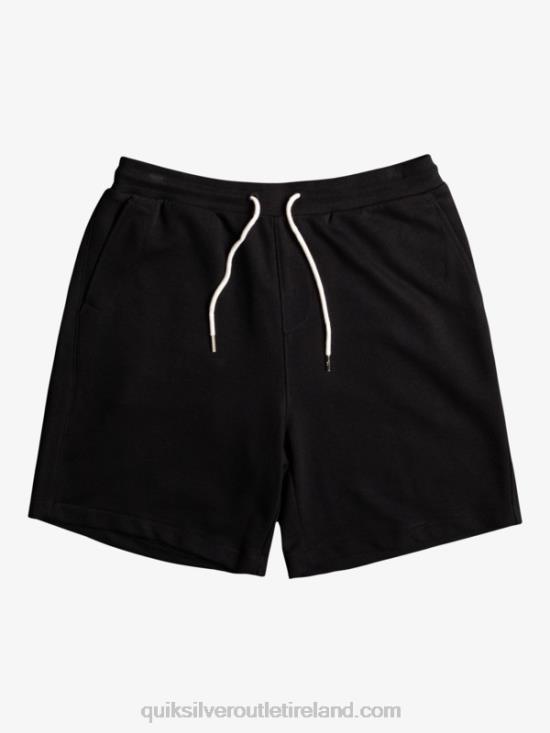 Men Quiksilver Essentials 19 Organic Sweatshorts N02TD1660 black