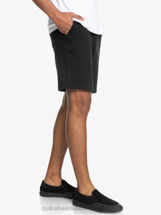 Men Quiksilver Essentials 19 Organic Sweatshorts N02TD1660 black