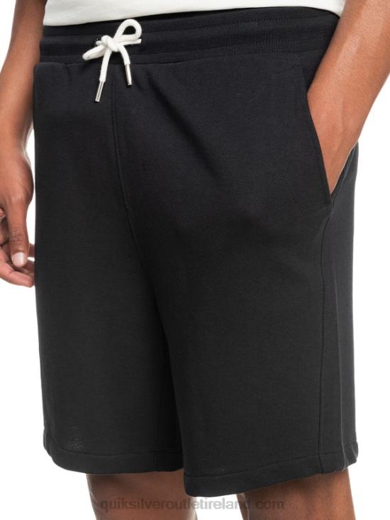 Men Quiksilver Essentials 19 Organic Sweatshorts N02TD1660 black