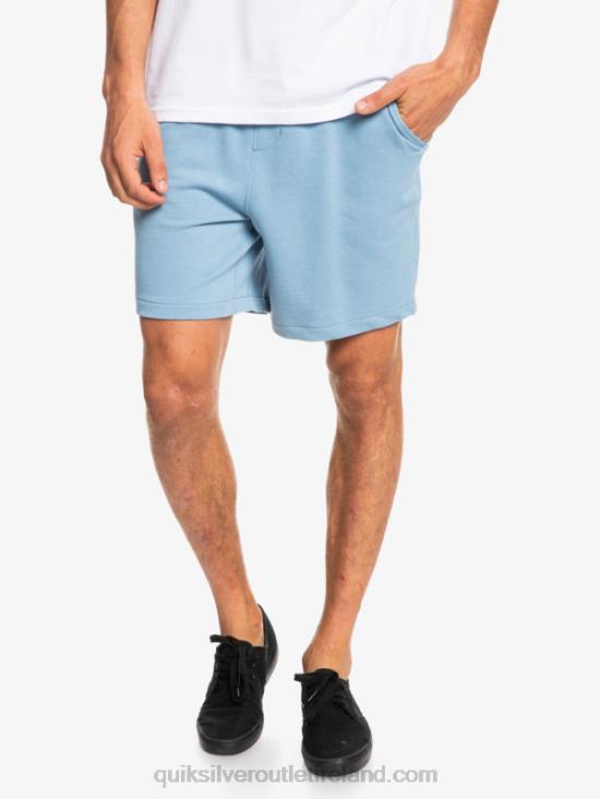 Men Quiksilver Essentials 19 Organic Sweatshorts N02TD1661 faded denim