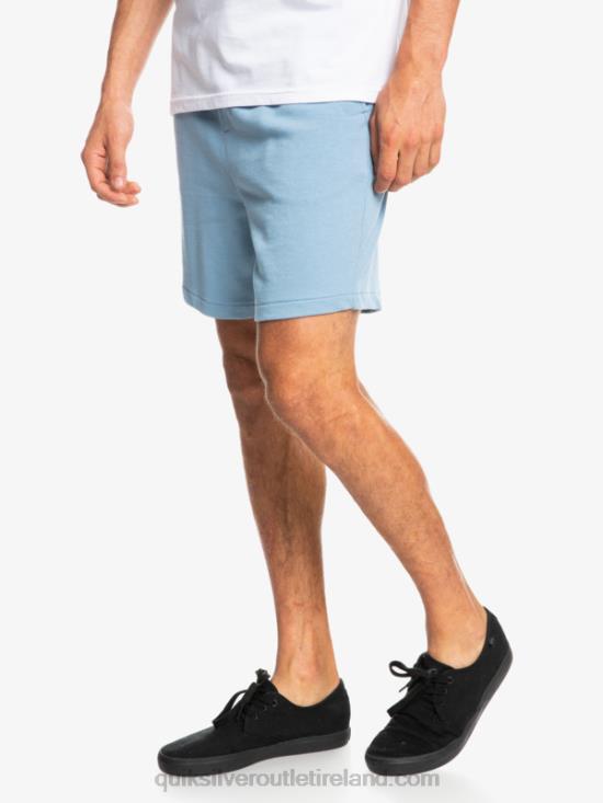 Men Quiksilver Essentials 19 Organic Sweatshorts N02TD1661 faded denim