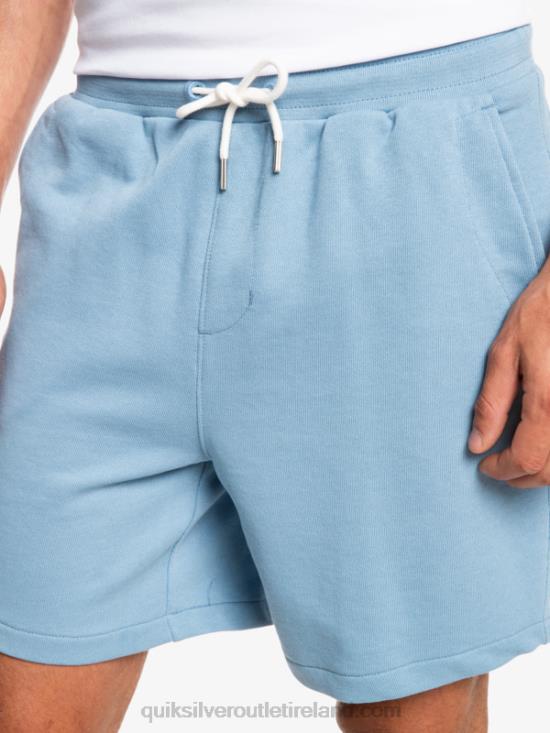 Men Quiksilver Essentials 19 Organic Sweatshorts N02TD1661 faded denim
