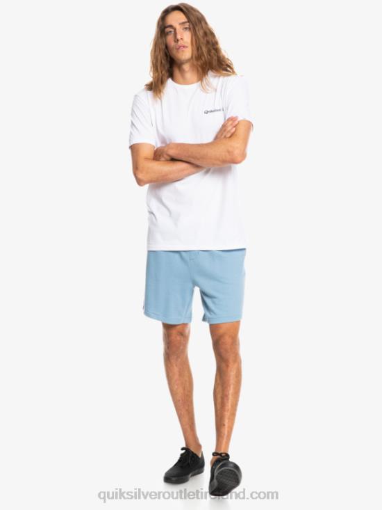 Men Quiksilver Essentials 19 Organic Sweatshorts N02TD1661 faded denim
