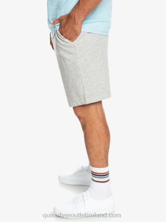 Men Quiksilver Essentials Sweat Shorts N02TD1272 light grey heather