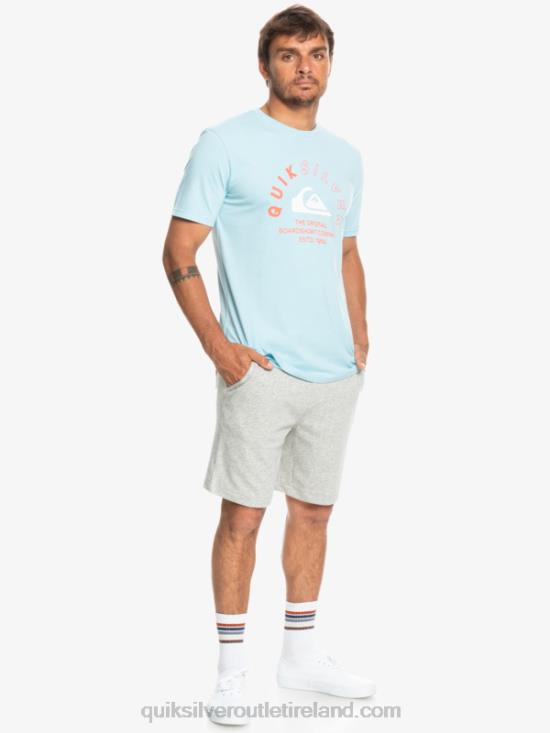 Men Quiksilver Essentials Sweat Shorts N02TD1272 light grey heather