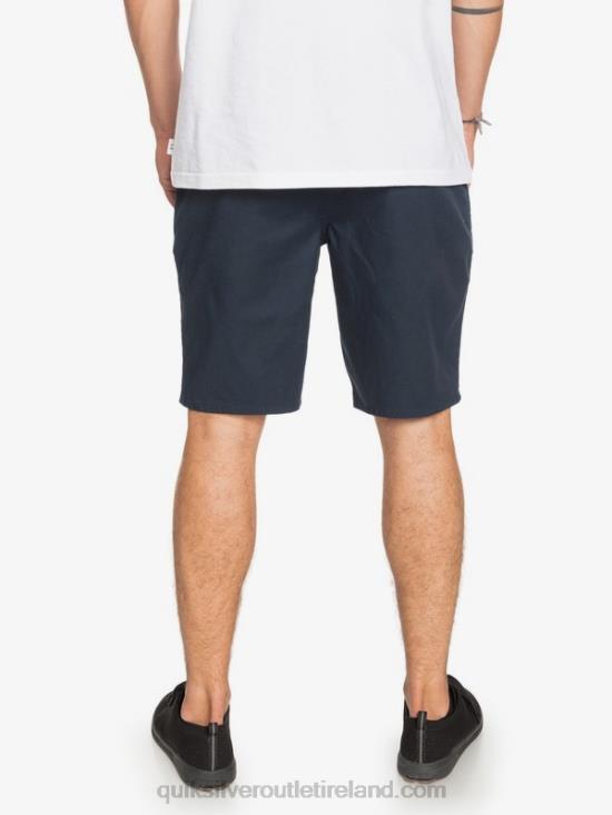 Men Quiksilver Everyday Union Stretch 20 Chino Pocket Shorts N02TD1316 navy blazer