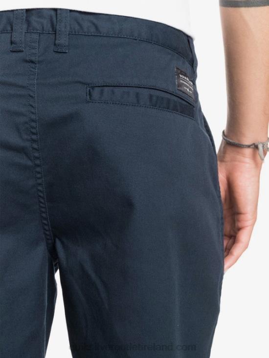 Men Quiksilver Everyday Union Stretch 20 Chino Pocket Shorts N02TD1316 navy blazer