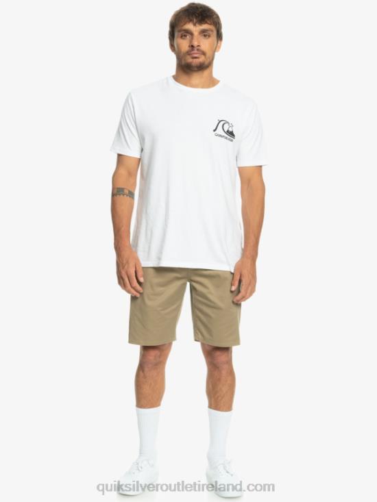 Men Quiksilver Everyday Union Stretch Chino 20 Shorts N02TD854 elmwood