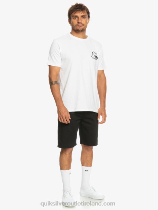 Men Quiksilver Everyday Union Stretch Chino 20 Shorts N02TD856 black