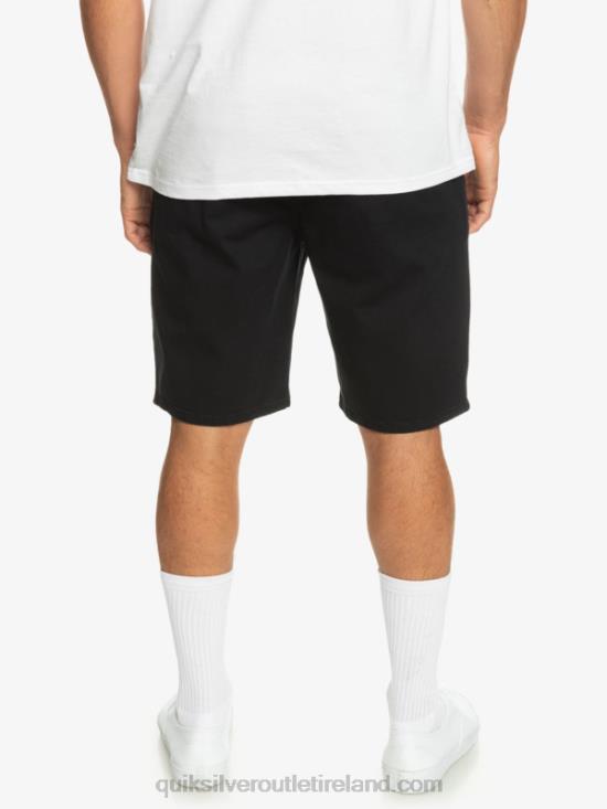 Men Quiksilver Everyday Union Stretch Chino 20 Shorts N02TD856 black