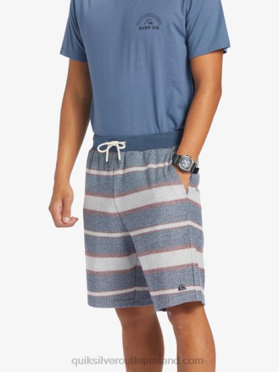 Men Quiksilver Great Otway Sweat Shorts N02TD326 midnight navy great otway