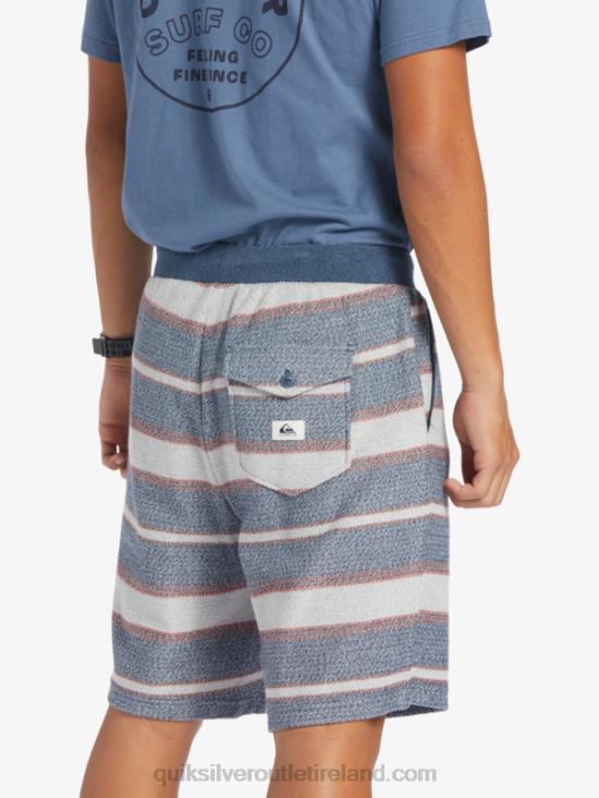 Men Quiksilver Great Otway Sweat Shorts N02TD326 midnight navy great otway