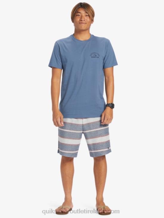 Men Quiksilver Great Otway Sweat Shorts N02TD326 midnight navy great otway