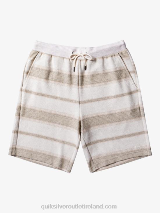 Men Quiksilver Great Otway Sweat Shorts N02TD327 olive gray great otway