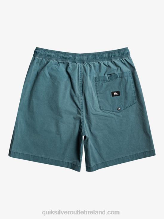 Men Quiksilver Taxer Elasticized Shorts N02TD323 midnight navy