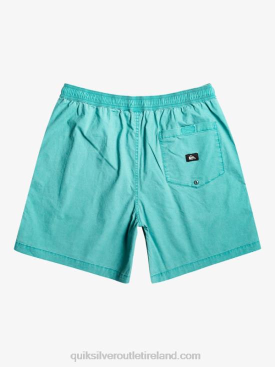 Men Quiksilver Taxer Elasticized Shorts N02TD325 brittany blue