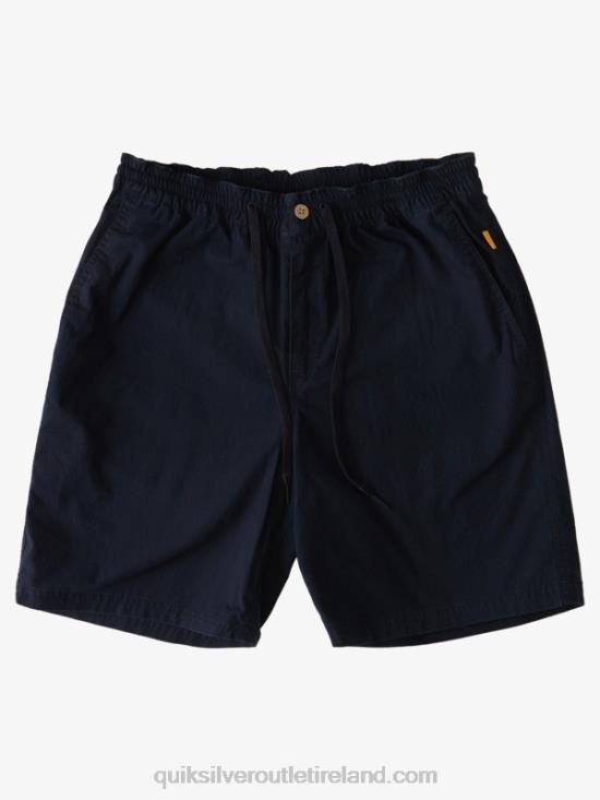 Men Quiksilver Waterman After Surf Shorts N02TD1577 black