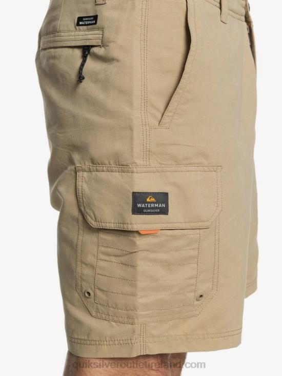 Men Quiksilver Waterman Maldive 20 Cargo Shorts N02TD1729 incense