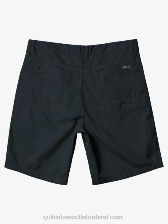 Men Quiksilver Waterman Table Top 20 Shorts N02TD836 black