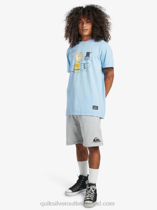 Men Quiksilver x Peanuts Local Legends Shorts N02TD1882 athletic heather