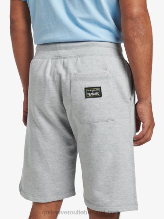 Men Quiksilver x Peanuts Local Legends Shorts N02TD1882 athletic heather
