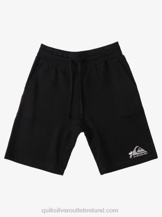 Men Quiksilver x Peanuts Local Legends Shorts N02TD1883 black