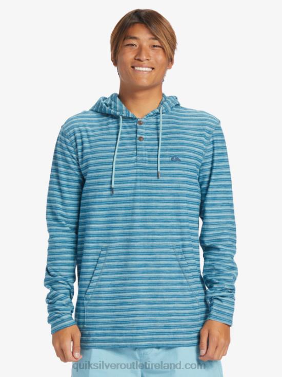 Men Quiksilver Carlton Hoodie N02TD743 carlton cameo stripe