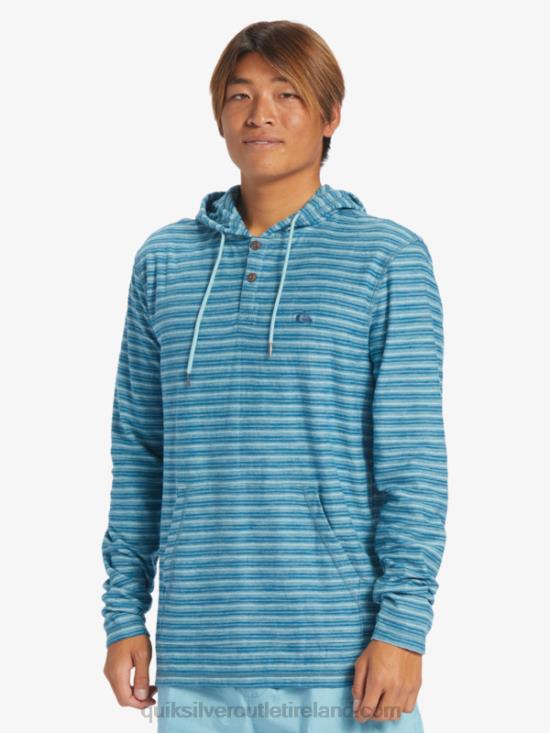 Men Quiksilver Carlton Hoodie N02TD743 carlton cameo stripe