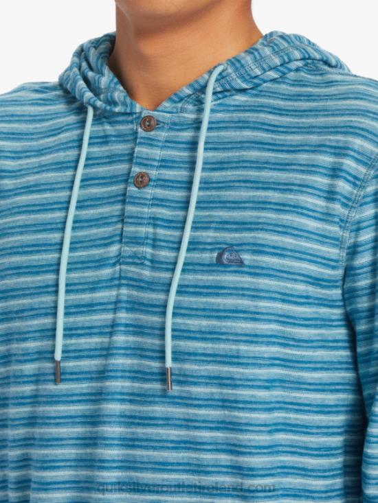 Men Quiksilver Carlton Hoodie N02TD743 carlton cameo stripe