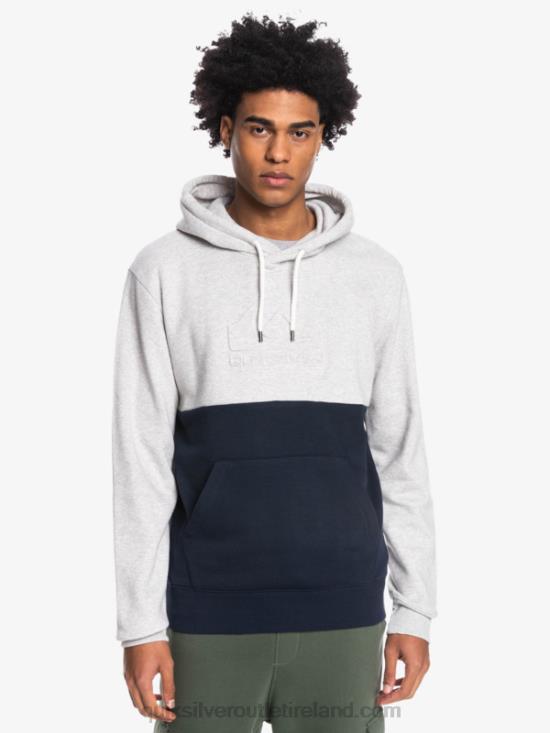 Men Quiksilver Emboss Hoodie N02TD1682 light grey heather