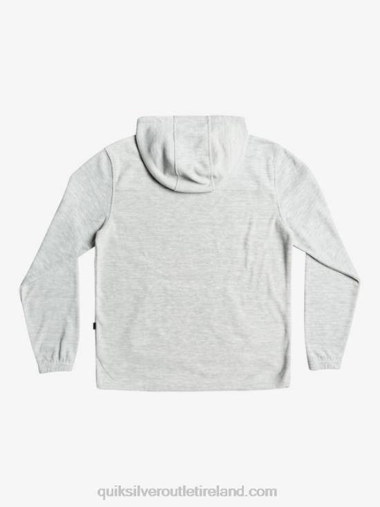 Men Quiksilver Essentials Hoodie N02TD1490 light grey heather