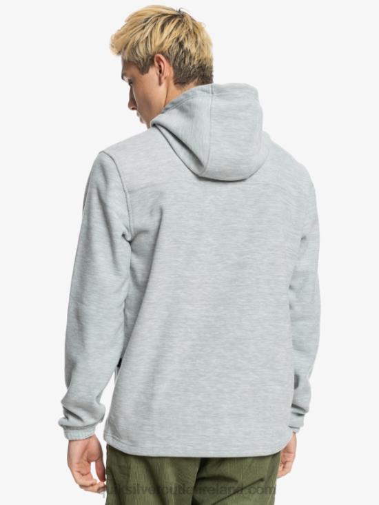 Men Quiksilver Essentials Hoodie N02TD1490 light grey heather