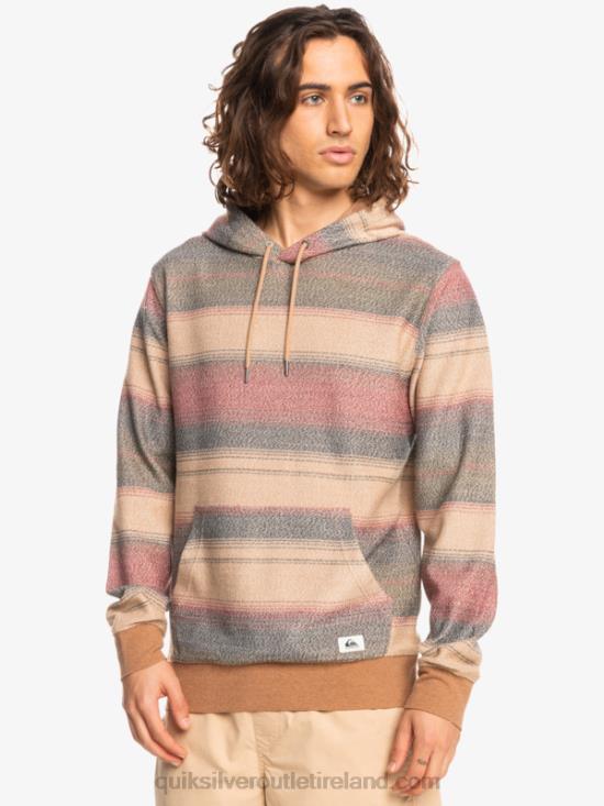 Men Quiksilver Great Otway Hoodie N02TD1244 grape leaf great otway