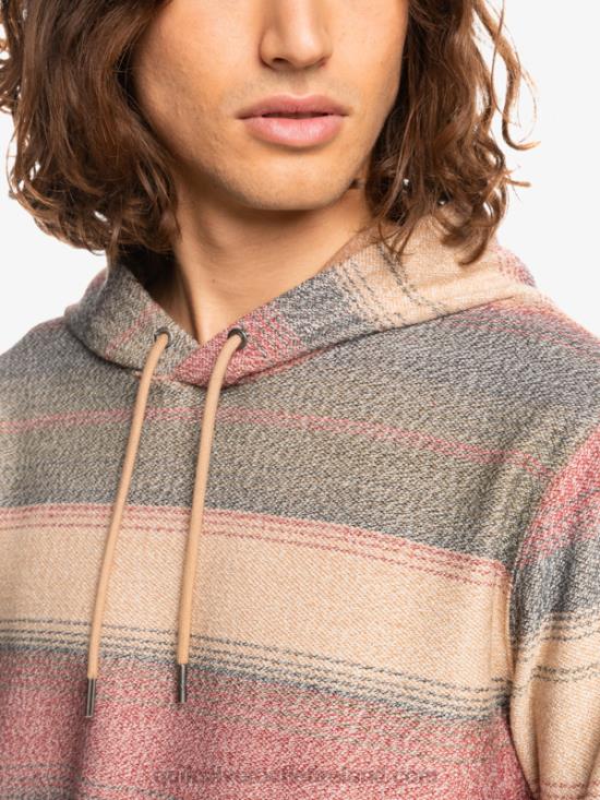 Men Quiksilver Great Otway Hoodie N02TD1244 grape leaf great otway